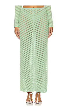 DEVON WINDSOR Rafaella Skirt in Seafoam from Revolve.com | Revolve Clothing (Global)