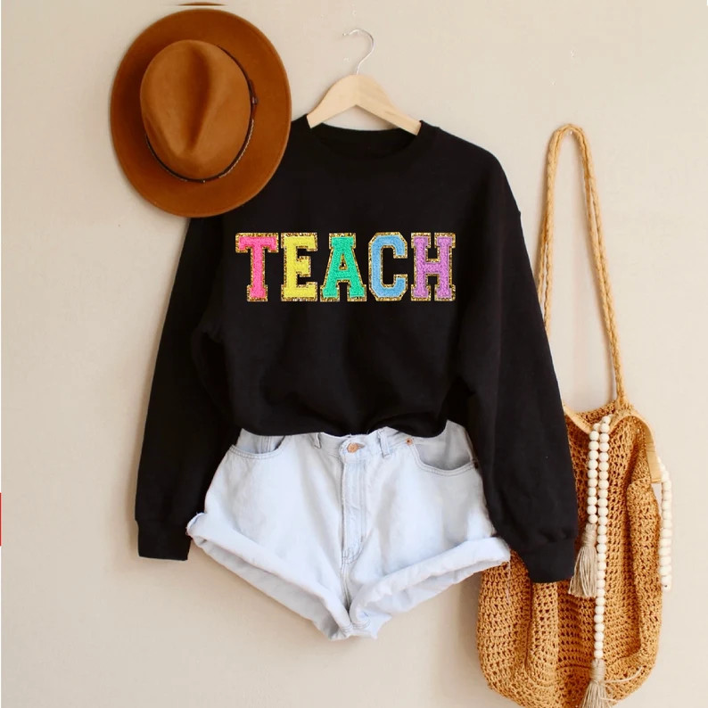 Teacher Sweatshirt  Teacher Shirt Back to School Teacher - Etsy | Etsy (US)
