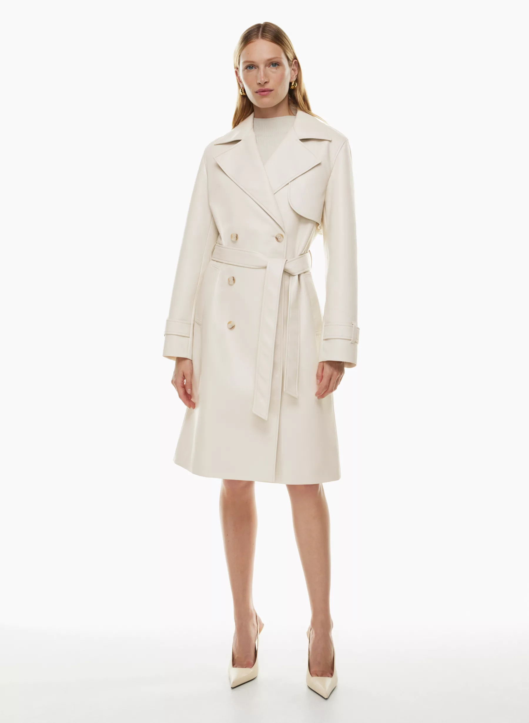 NEW TABLOID TRENCH COAT | Aritzia