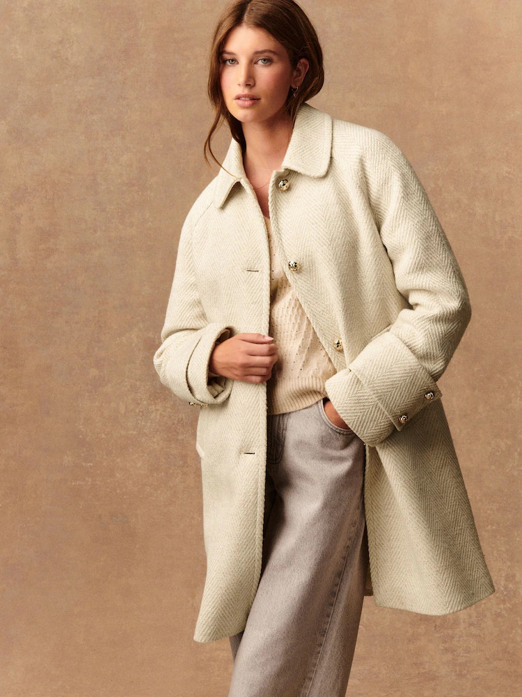 Ecru Dolly Coat | Next US