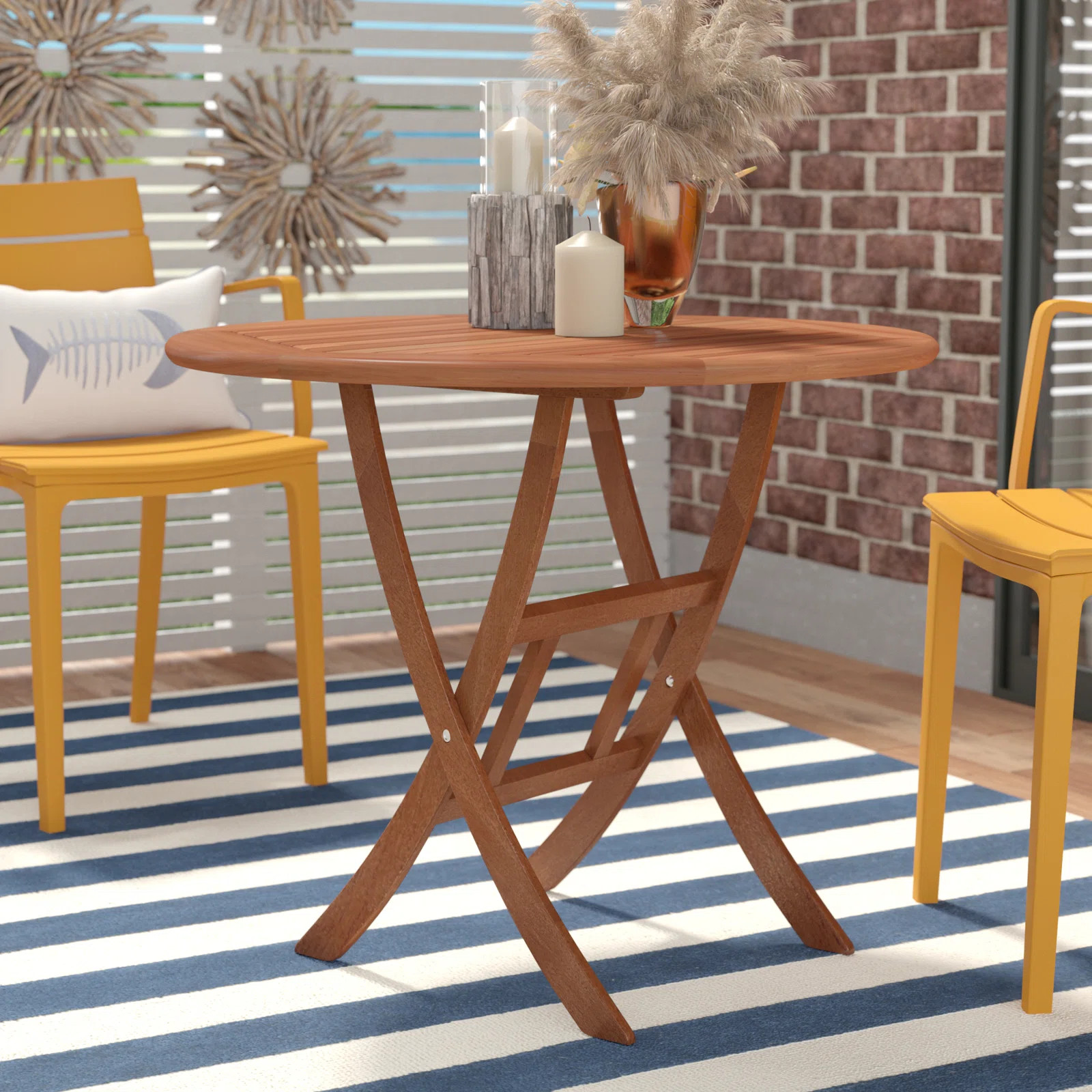 Suki 30'' Fliptop Outdoor Bistro Table | Birch Lane