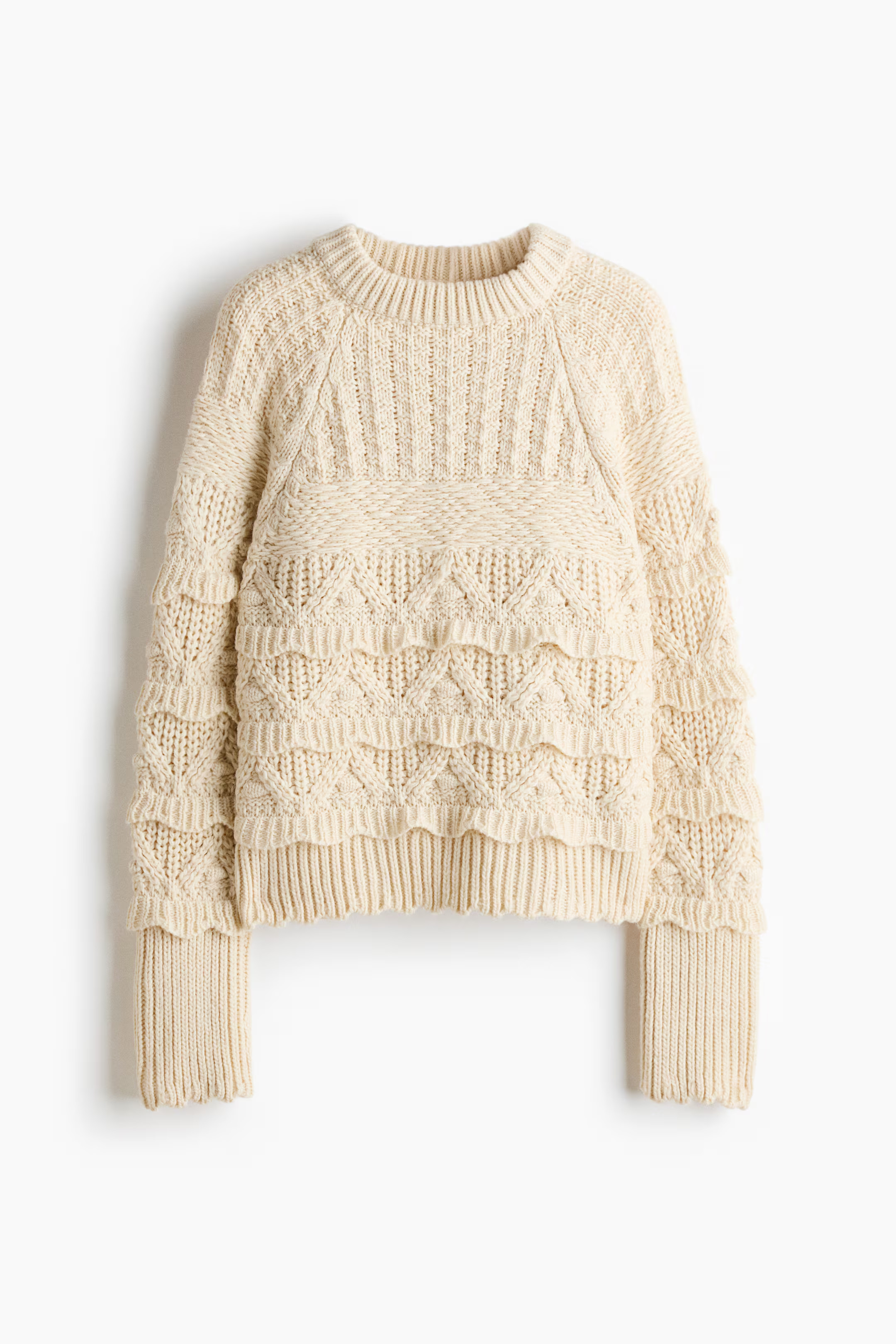 Textured-Knit Sweater | H&M (US + CA)