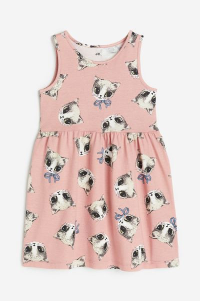 Patterned Cotton Dress | H&M (US + CA)