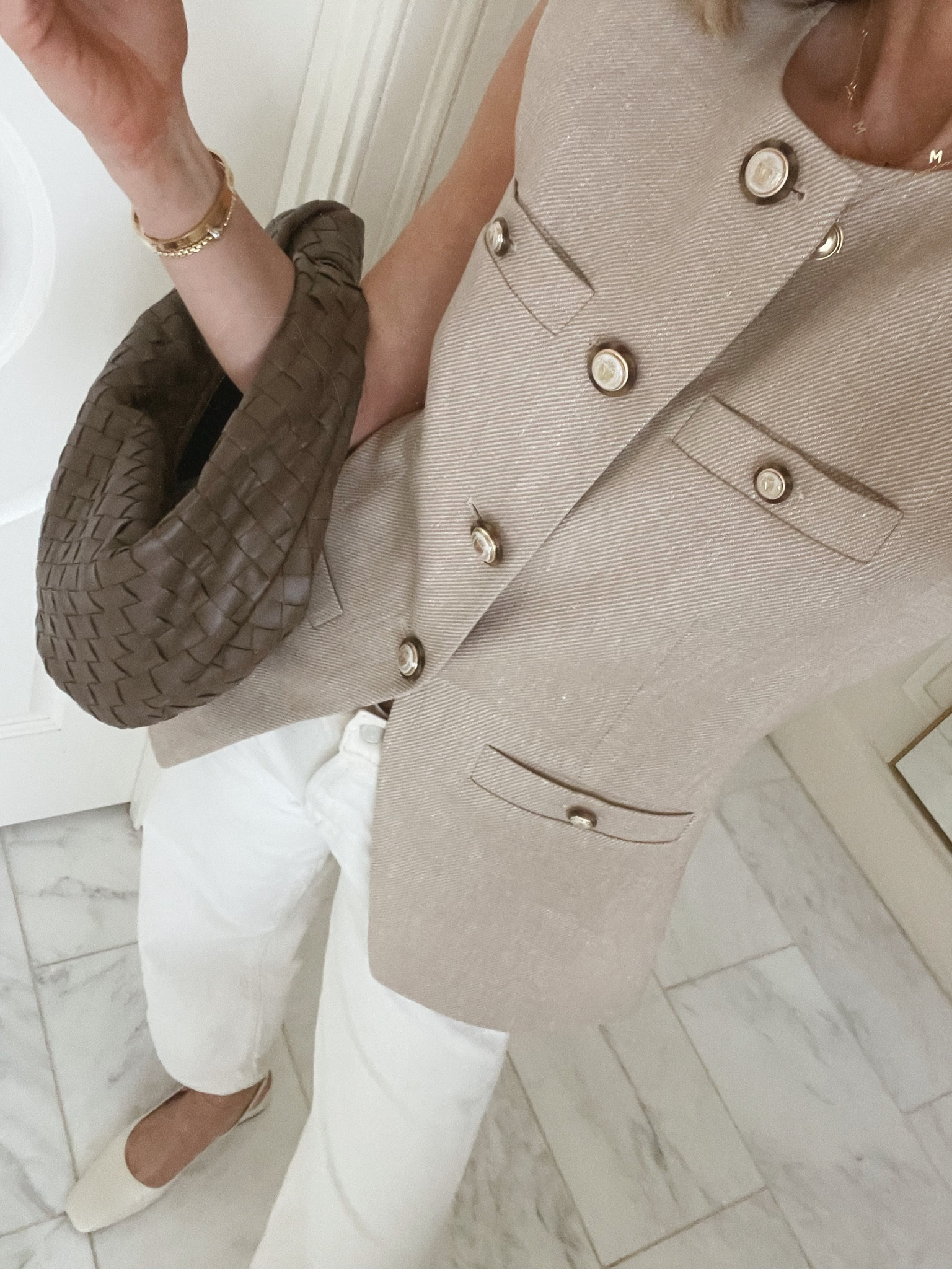 What I wore lately. Linked a similar vest for less as well! 