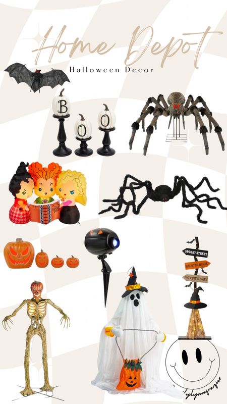 Home Depot has Halloween decorations out! 

The 12 ft trendy skelly isn’t in stock yet! But I’ll keep looking!

#LTKFind #LTKSeasonal #LTKhome