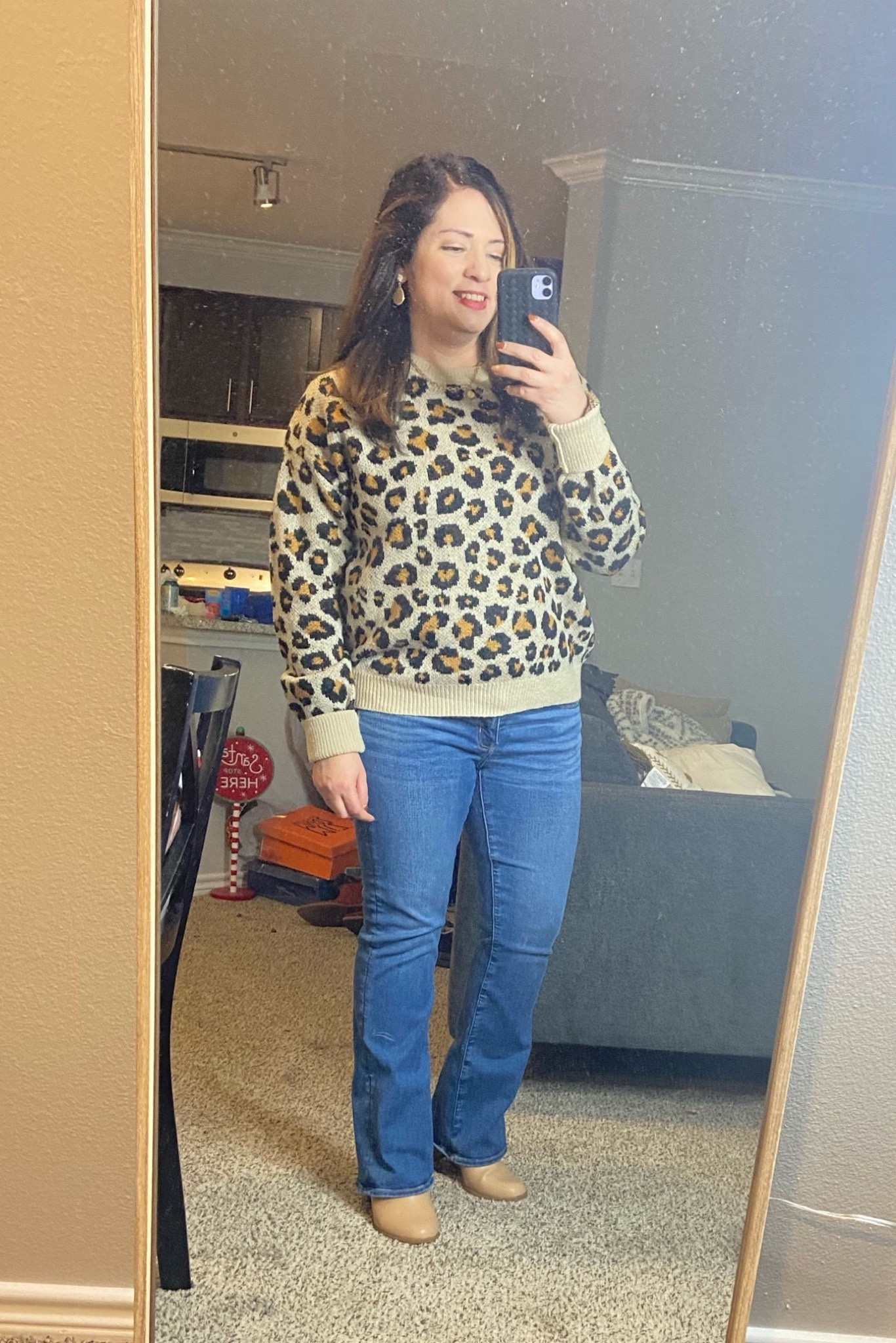 Showing how I’ve worn these cute American Eagle bootcut jeans versatile and comfortable. They are mid rise style and wearing a  size 8. On sale for $29 



#LTKSale #LTKFind