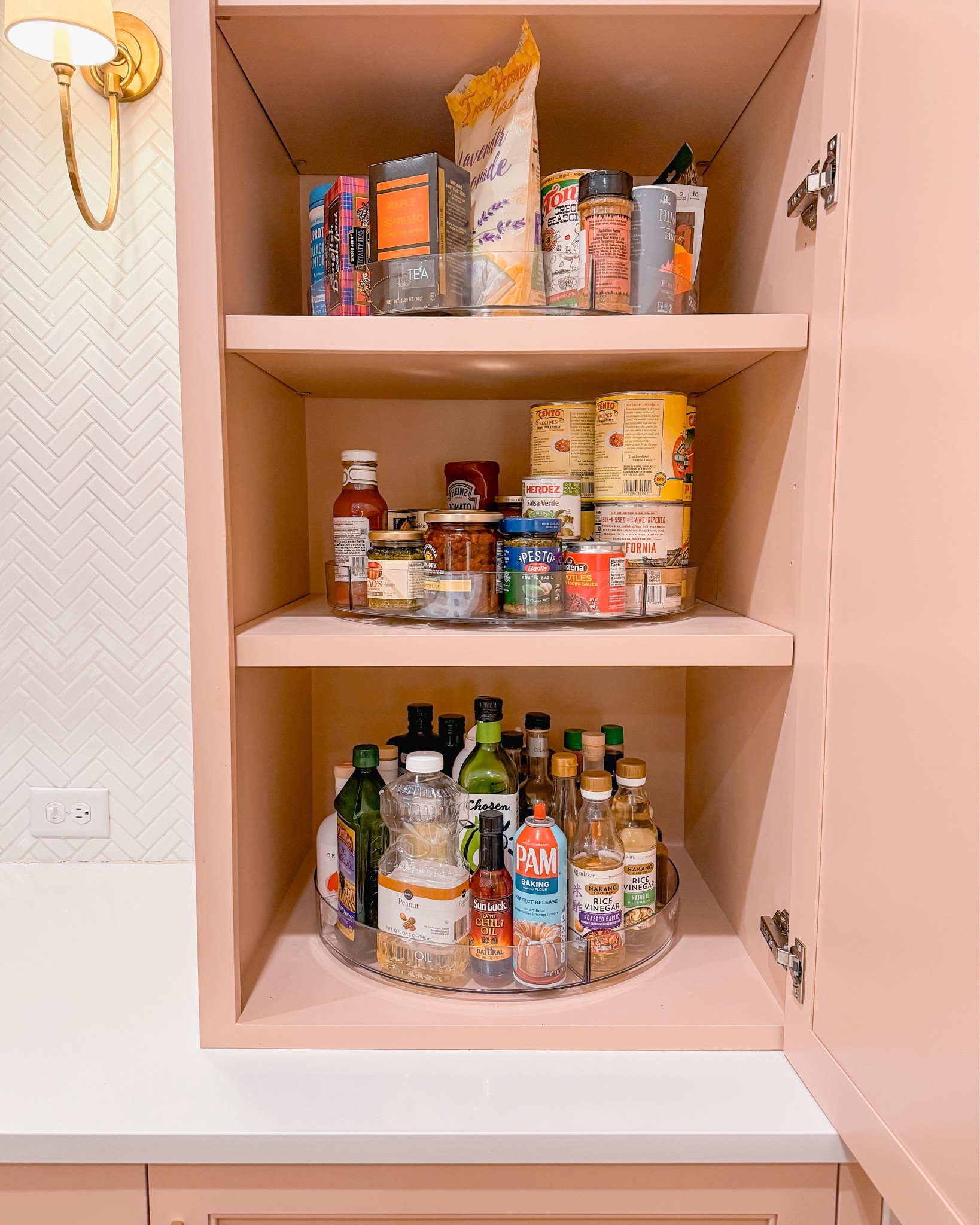 Kitchen cabinet organization✨

#LTKFamily #LTKHome