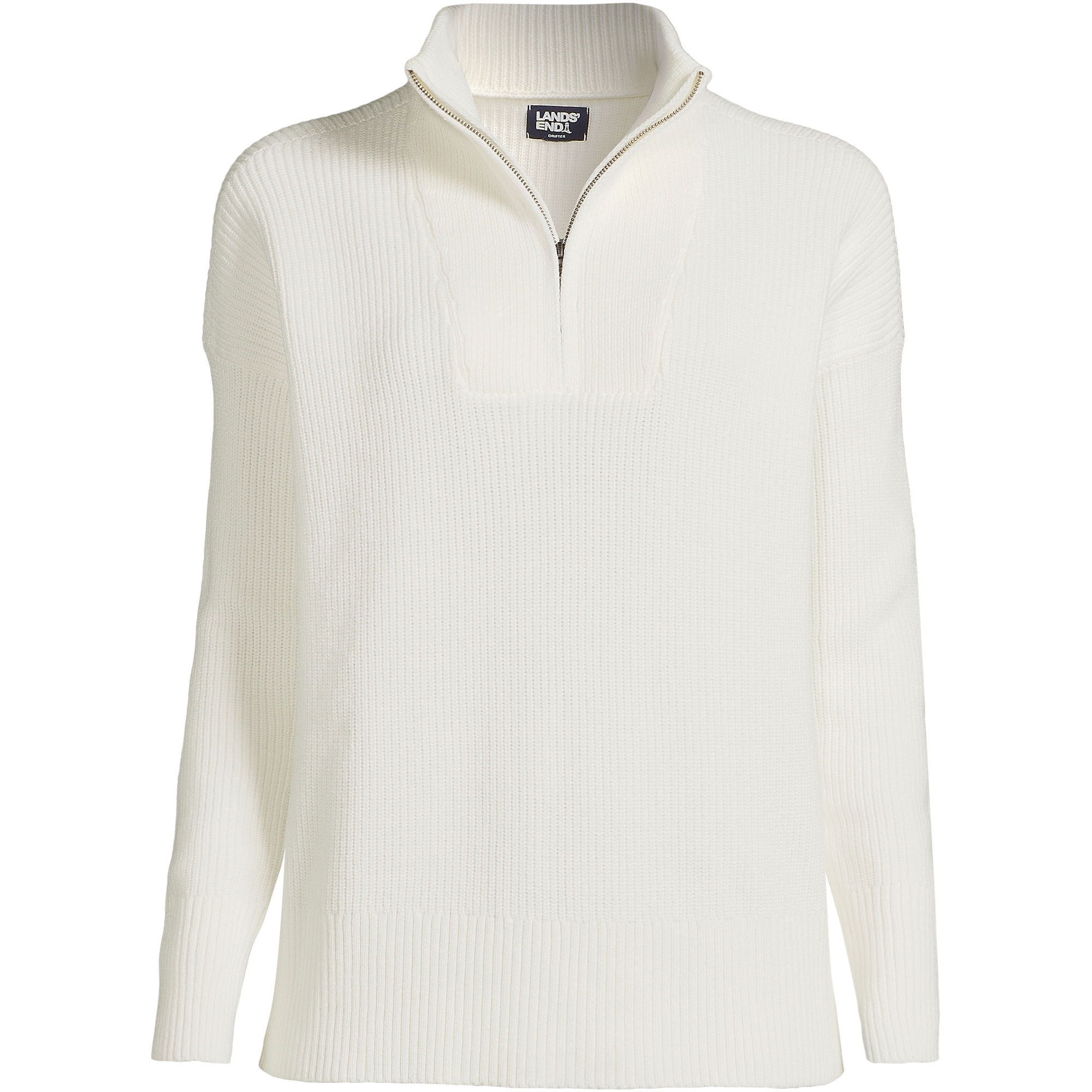 Women's Drifter Quarter Zip Pullover Sweater | Lands' End (US)