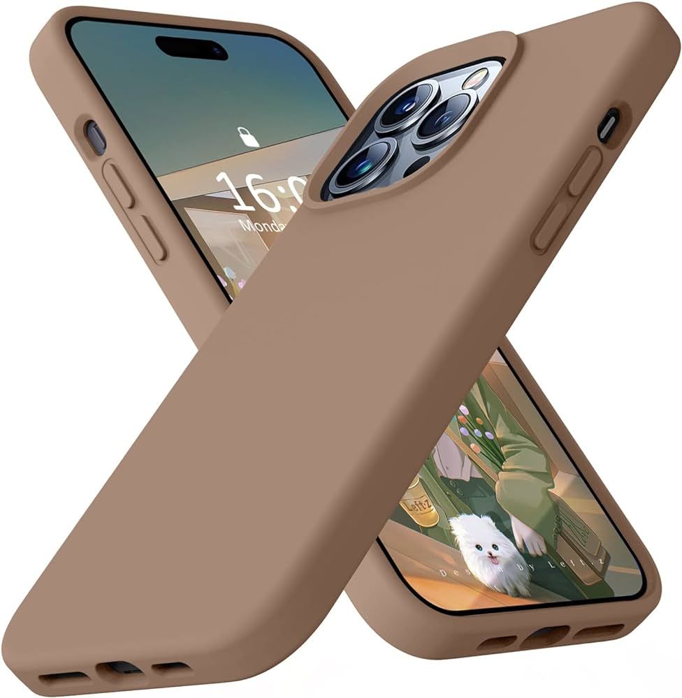Ktele Compatible with iPhone 14 Pro Max Case, AB-Grade Liquid Silicone Case, [Four Corner 50+Tiny... | Amazon (US)