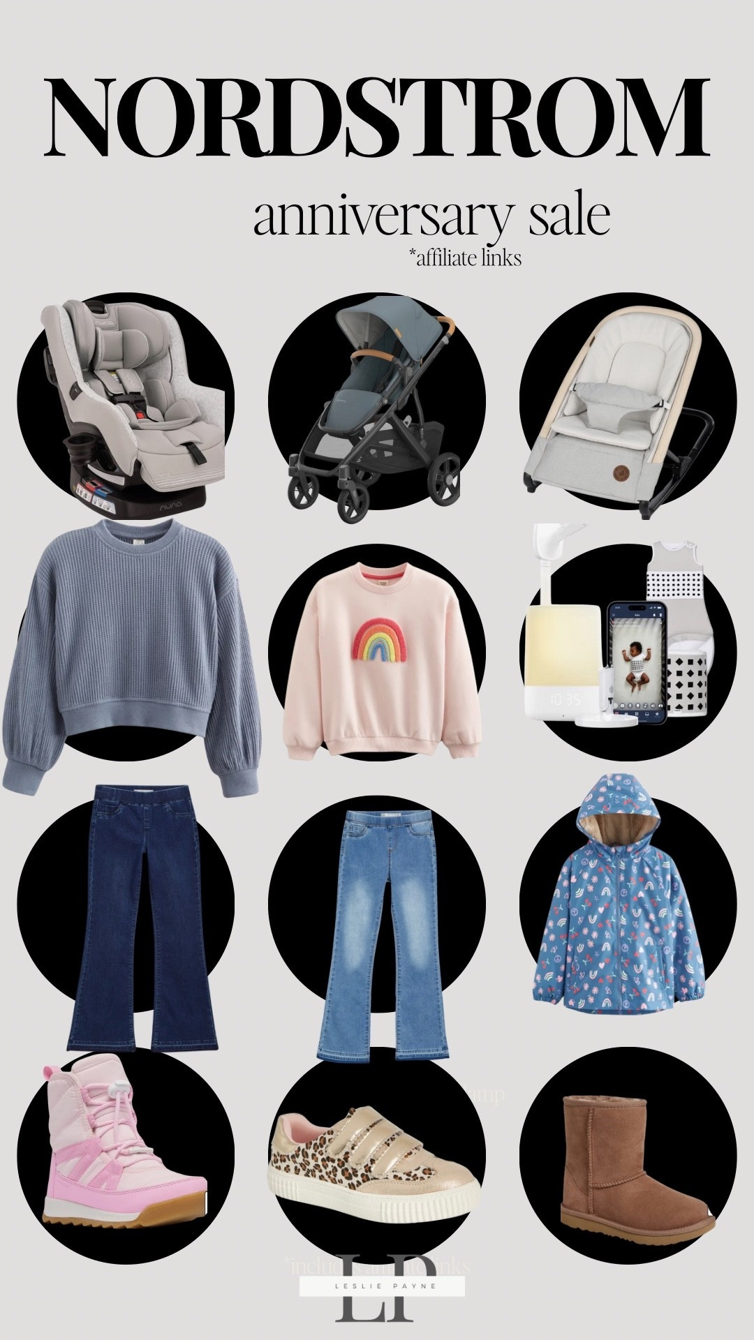Nordstrom anniversary sale top picks for baby gear & girls clothing 