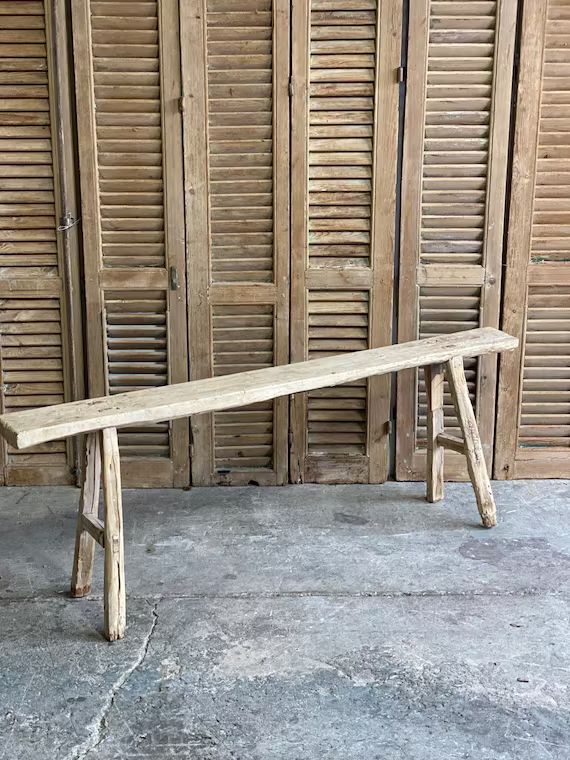 Elmwood Skinny Bench | Etsy (US)