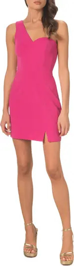 Maddie One-Shoulder Cocktail Minidress | Nordstrom