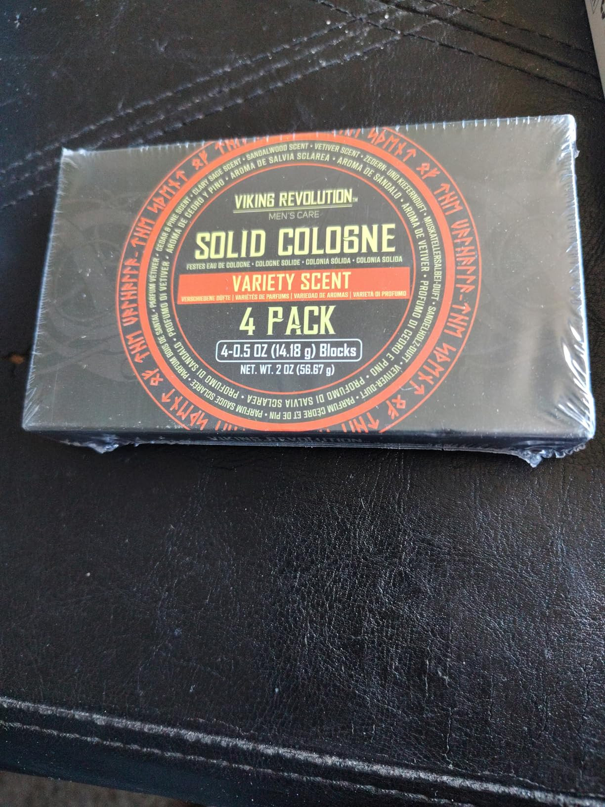 Viking Revolution 4 Pack Mens Solid Colognes 0.5 Oz - Men Solid Perfume with Cedar Wood, Clary Sa... | Amazon (US)