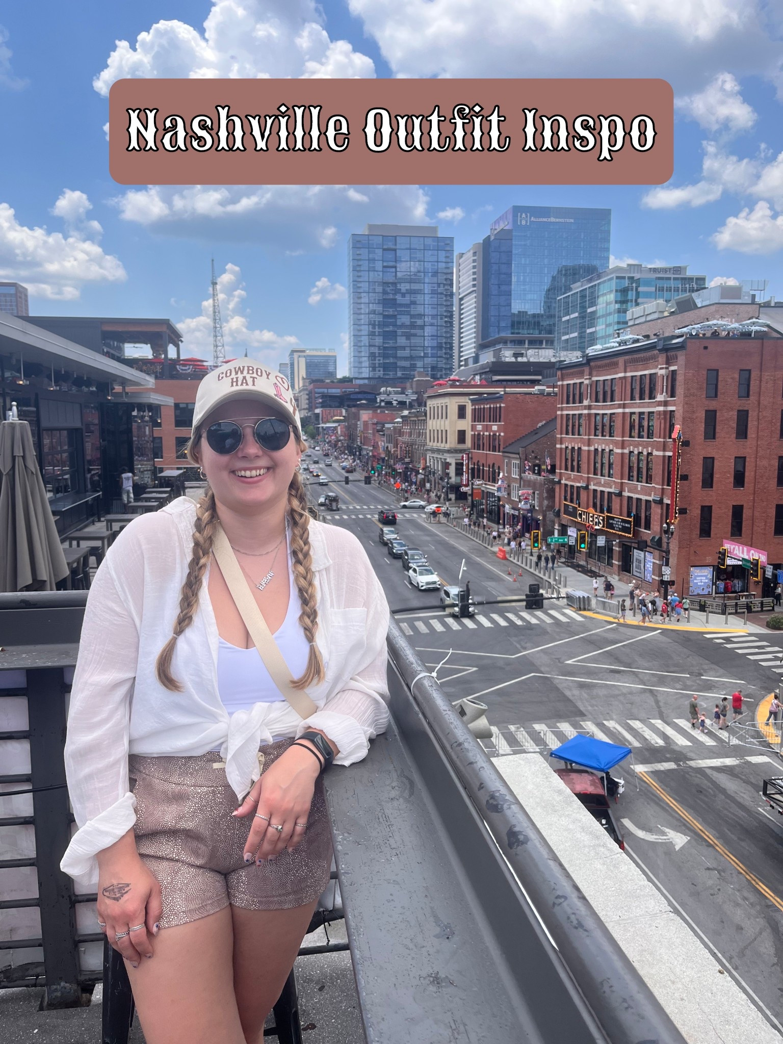 🤠 Nashville Outfit Inspo You’ll Want to Pack ASAP 🎸✨
Heading to Music City or just channeling that southern charm? This Nashville-inspired outfit is perfect for country concerts, bachelorette trips, rooftop bars, and honky-tonk nights downtown! 🎶🌆

✔️ Western boots made for walking Broadway
✔️ Denim shorts with the perfect high-rise fit
✔️ Graphic tee or fringe top for that country concert vibe
✔️ Cowgirl hat to finish the look
✔️ Crossbody bag for hands-free two-stepping

This casual + cute country outfit is perfect for hot summer days and cool Southern nights. Whether you’re headed to a live show or grabbing BBQ with friends, this fit is Nashville ready. 🐎

👢 Country concert outfit | 🎤 Nashville bachelorette style | ☀️ Summer travel outfit | 💻 LTK fashion finds | 👜 Western-inspired accessories

👉 Tap to shop this Nashville look on LTK!
#NashvilleOutfit #CountryConcertLook #WesternStyle #LTKfashion #SummerStyle #LTKtravel #SouthernStyle #NashvilleBachelorette #FringeAndBoots #CowgirlStyle #PinterestFashion #LTKunder100 #WesternVibes #MusicCityStyle #ConcertOutfitIdeas

#LTKSeasonal #LTKSaleAlert #LTKParties