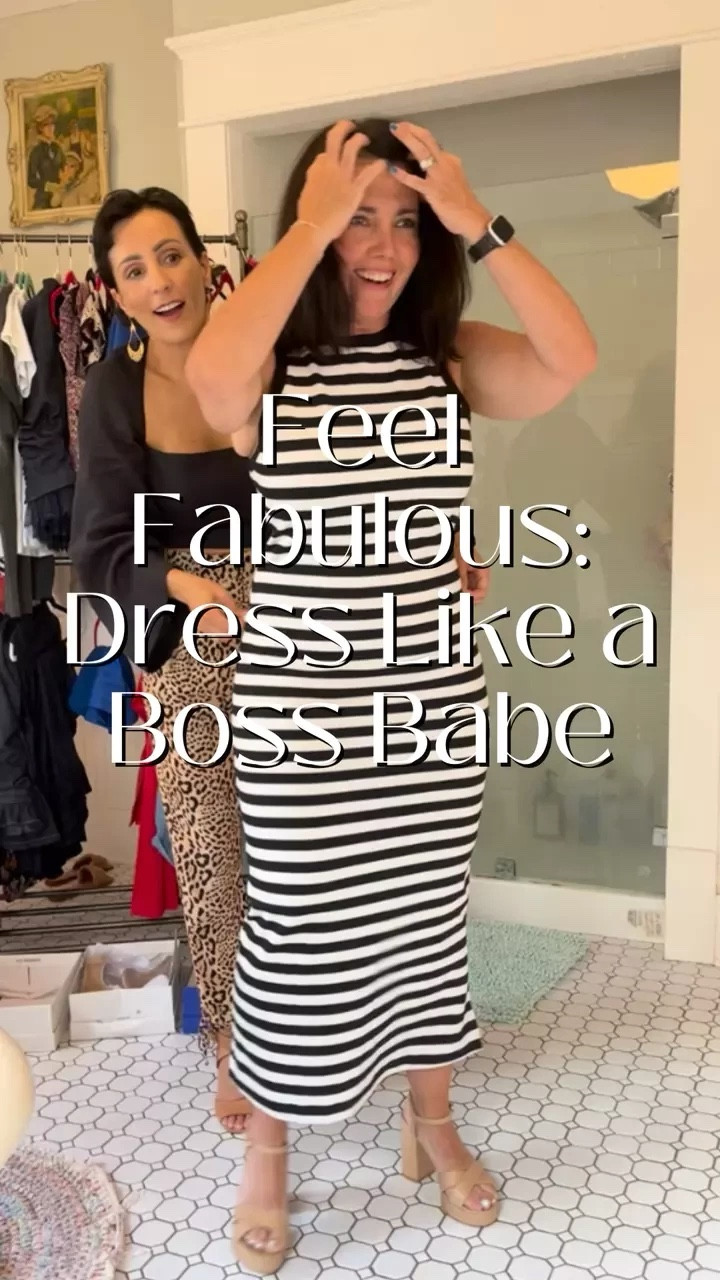 Loving this look and the confidence boost it brings. We're checking out this amazing Knit Tank Dress by Nordstrom together. Brooklyn, notice the crewneck and the beautiful ribbed detail on the neckline and sleeves. The sleeve cuts a bit lower at the side, giving it a unique touch. The bust is comfortably fitted—not snug—and the dress gracefully follows the shape of your body without being too form-fitting. 

See how a little adjustment can make a big difference? From boss babe vibes to that 'feel like a woman' energy, it's all about rocking what makes you feel amazing.


#LTKStyleTip #LTKSeasonal #LTKTravel