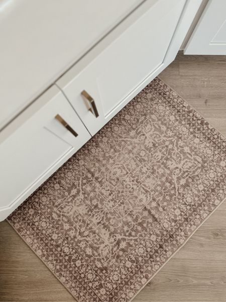 Washable kitchen rug link. Also available in a larger runner size!