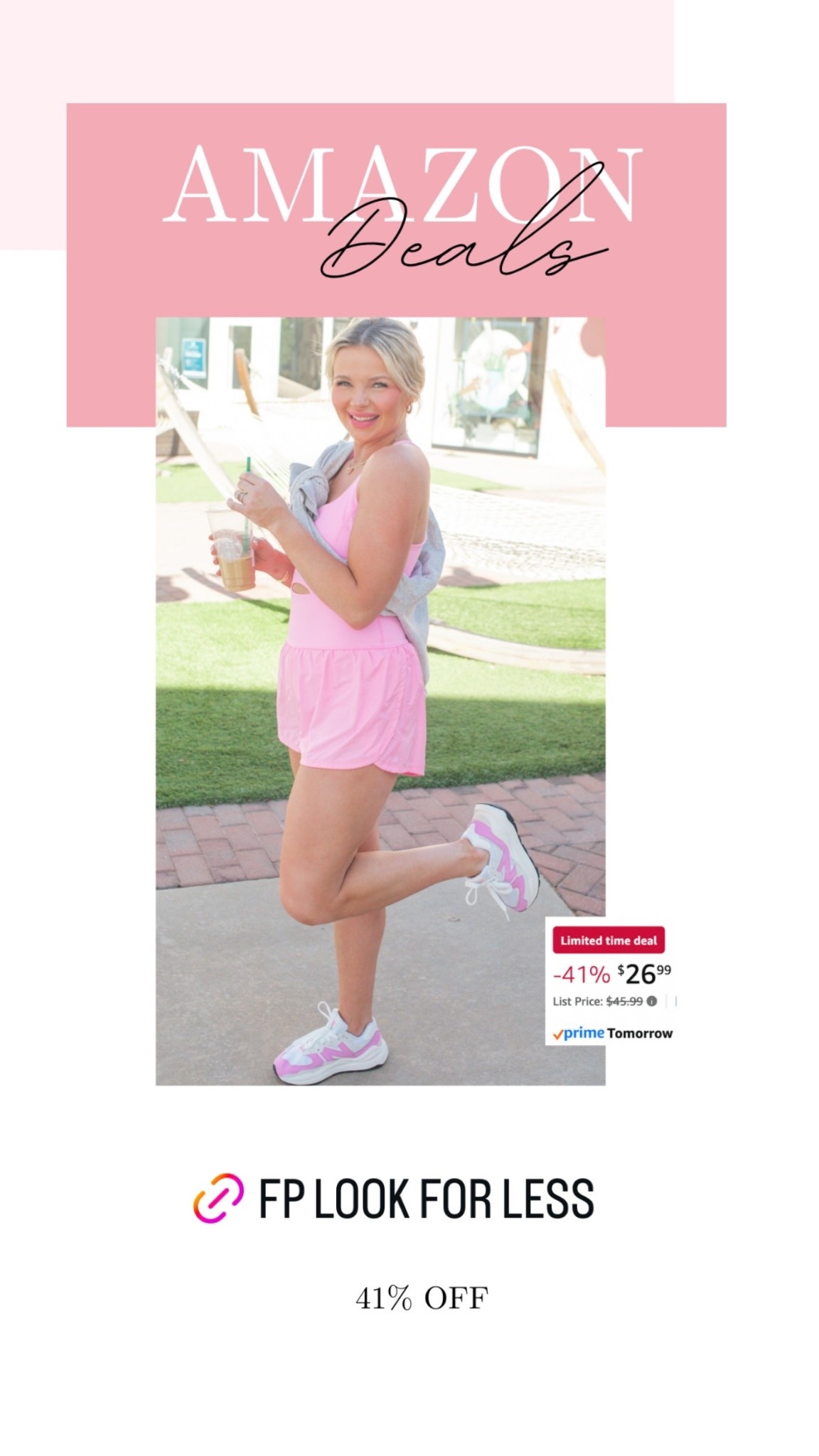 Deal today on my athletic romper!! Comes in a few colors. Great for spring & summer!! 

#LTKSaleAlert #LTKMidsize #LTKSeasonal