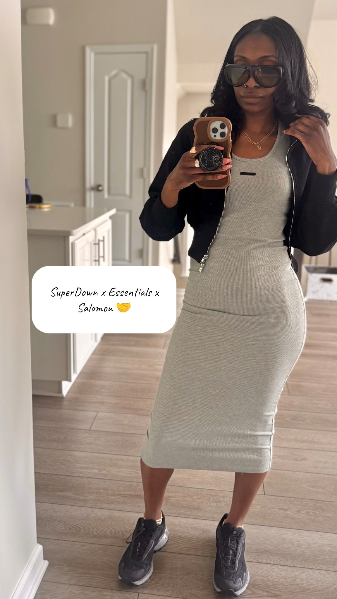 Little to no time to pick an outfit always means I’m gonna grab a dress and sneakers.

#Saloman #fearofgodessentials #superdown #revolve #springoutfit2026

#LTKmomlife #LTKPetite #LTKootd