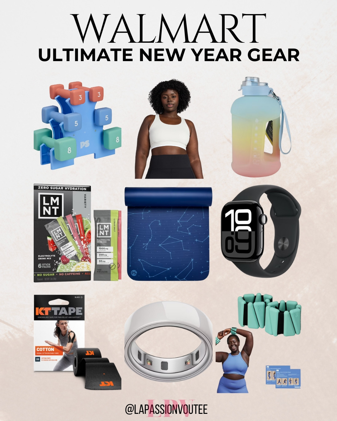 Starting the New Year with Walmart’s ultimate New Year gear 🎉✨ A fun way to refresh essentials, streamline daily routines, and feel motivated going into the year. Perfect for anyone who loves practical finds that support goals, organization, and a fresh, confident start. 💫 

 #LTKActive #LTKFindsUnder50 #LTKFindsUnder100