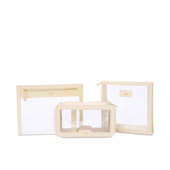 Lily & Bean Transparent Ultimate Travel Set Ivory | Lily and Bean