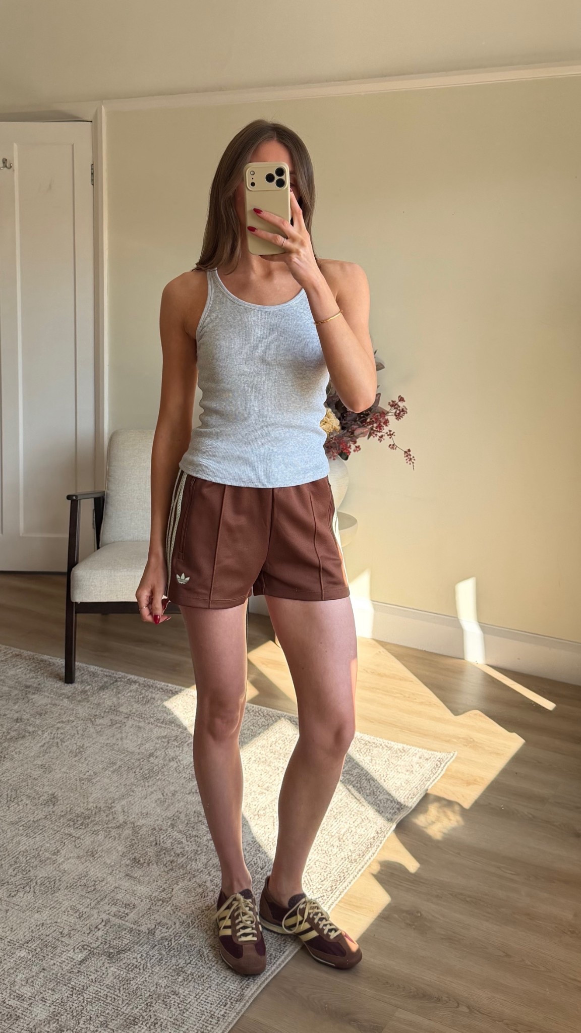 Wearing a small in the adidas shorts
I’m 5ft 6 something like this is great for a holiday 
Styled with the adidas SL 72 trainers
AD. @adidas #createdwithadidas 