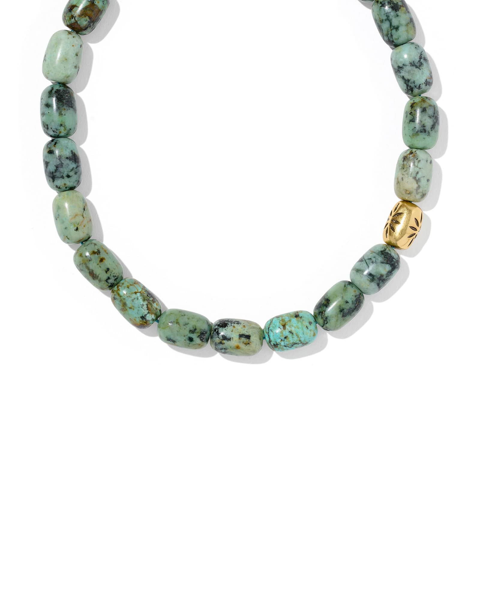 Kendra Scott Beaded Vintage Gold Statement Collar Necklace | Feldspar | Kendra Scott
