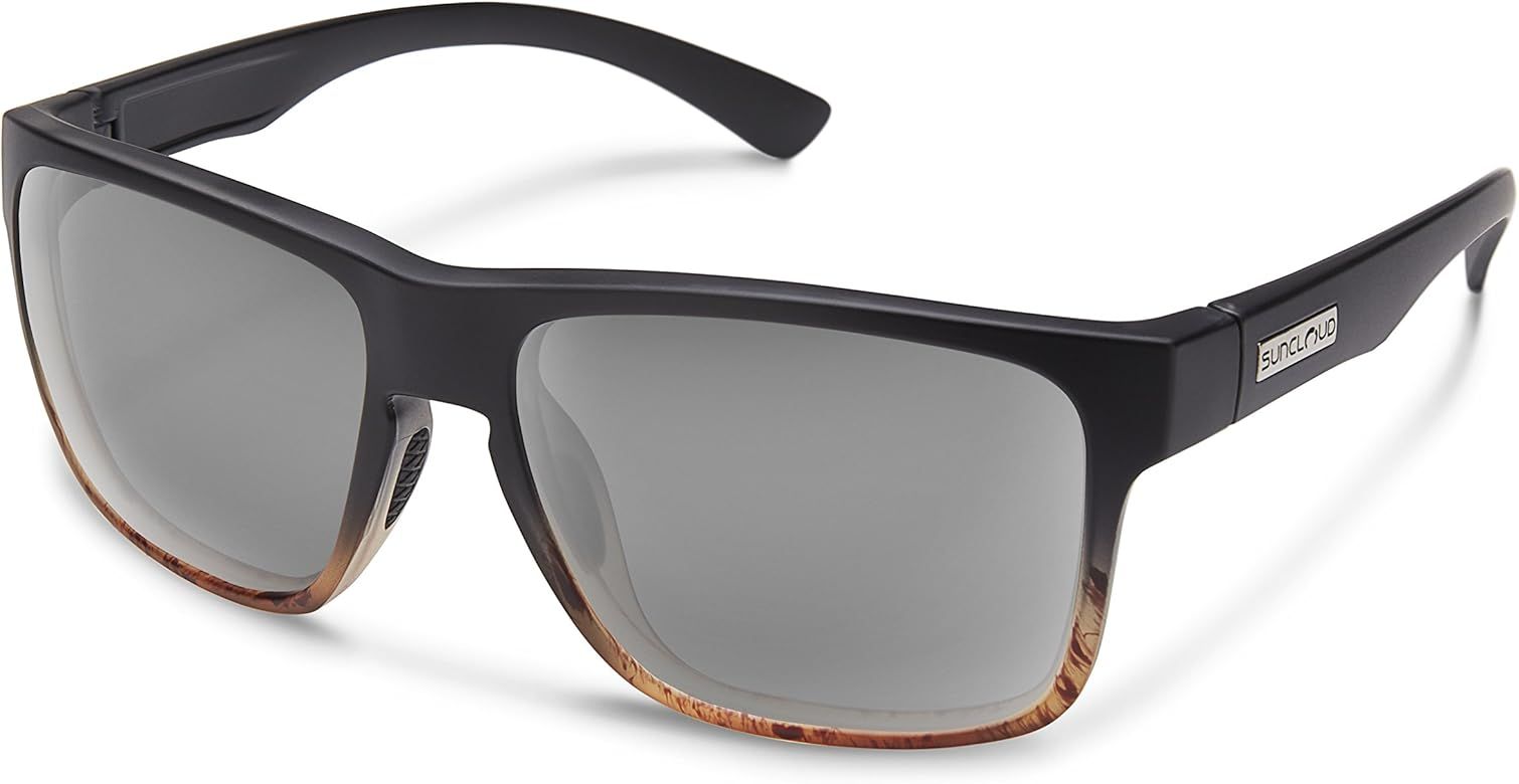 Amazon.com: Suncloud Rambler Sunglasses, Blackened Tortoise/Polarized Brown, One Size : Clothing,... | Amazon (US)