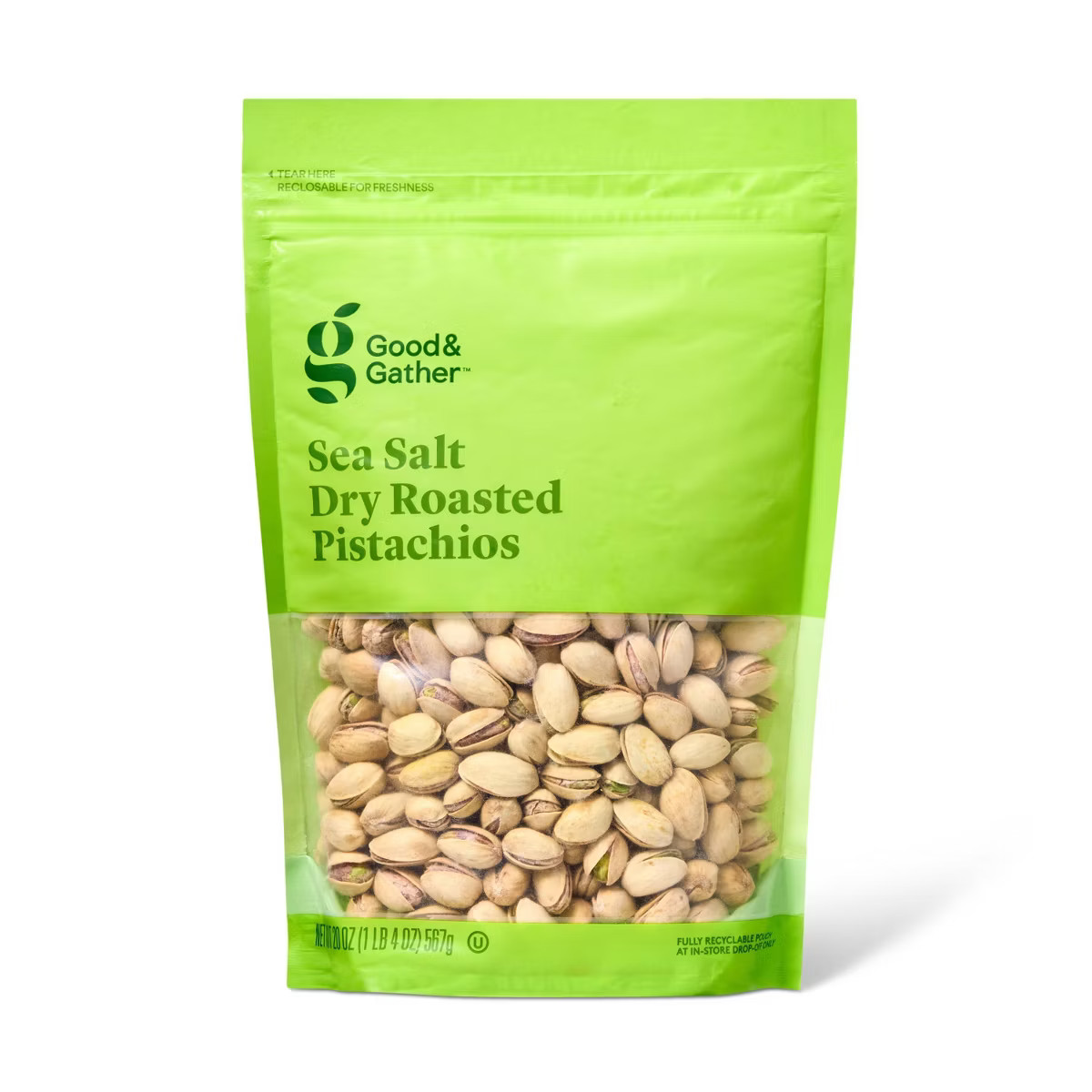 Sea Salt Dry Roasted Pistachios - 20oz - Good & Gather™ | Target