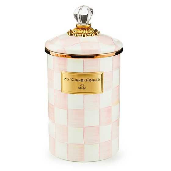 Rosy Check Large Canister | MacKenzie-Childs