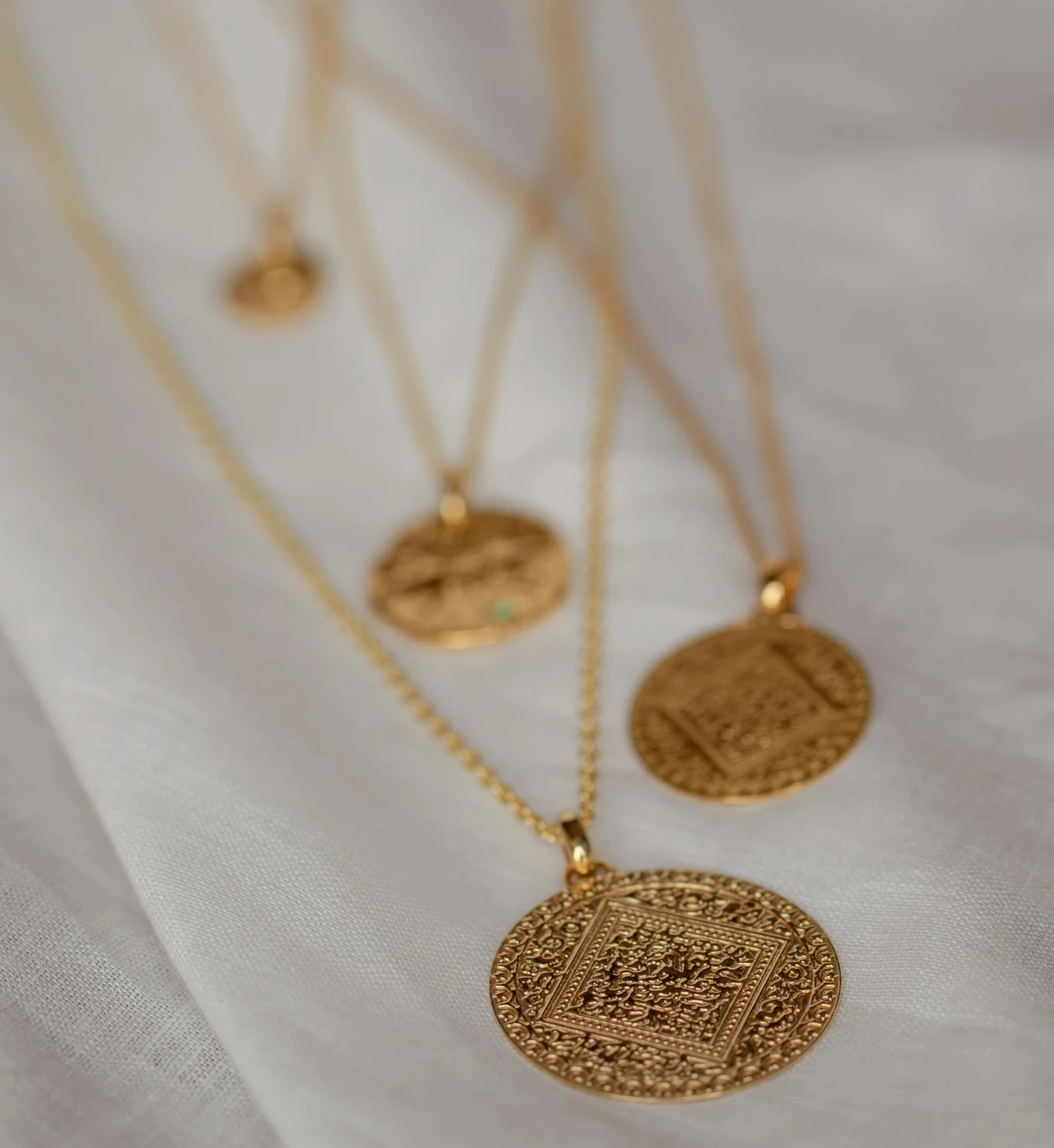 Marie Mini Pendant Charm Necklace | Monica Vinader (Global)