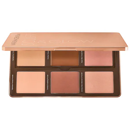 Natasha Denona Sculpt & Glow Face Highlighting & Contour Glow Palette 01 Light Medium | Sephora (US)