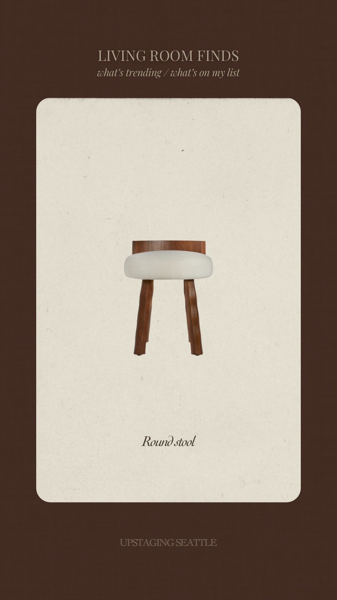 Small stool – small seat for the living room – cushion stool – modern living room – what’s trending ￼

#LTKSaleAlert #LTKHome #LTKdayinmylife