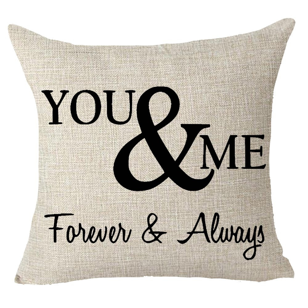 FELENIW The best blessing to a family you and me forever and always Throw Pillow Cover Cushion Ca... | Amazon (US)