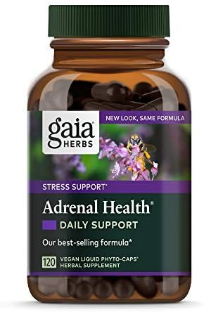 Gaia Herbs, Adrenal Health Daily Support Vegan Liquid Phyto Capsules - Stress Relief and Adrenal ... | Amazon (US)