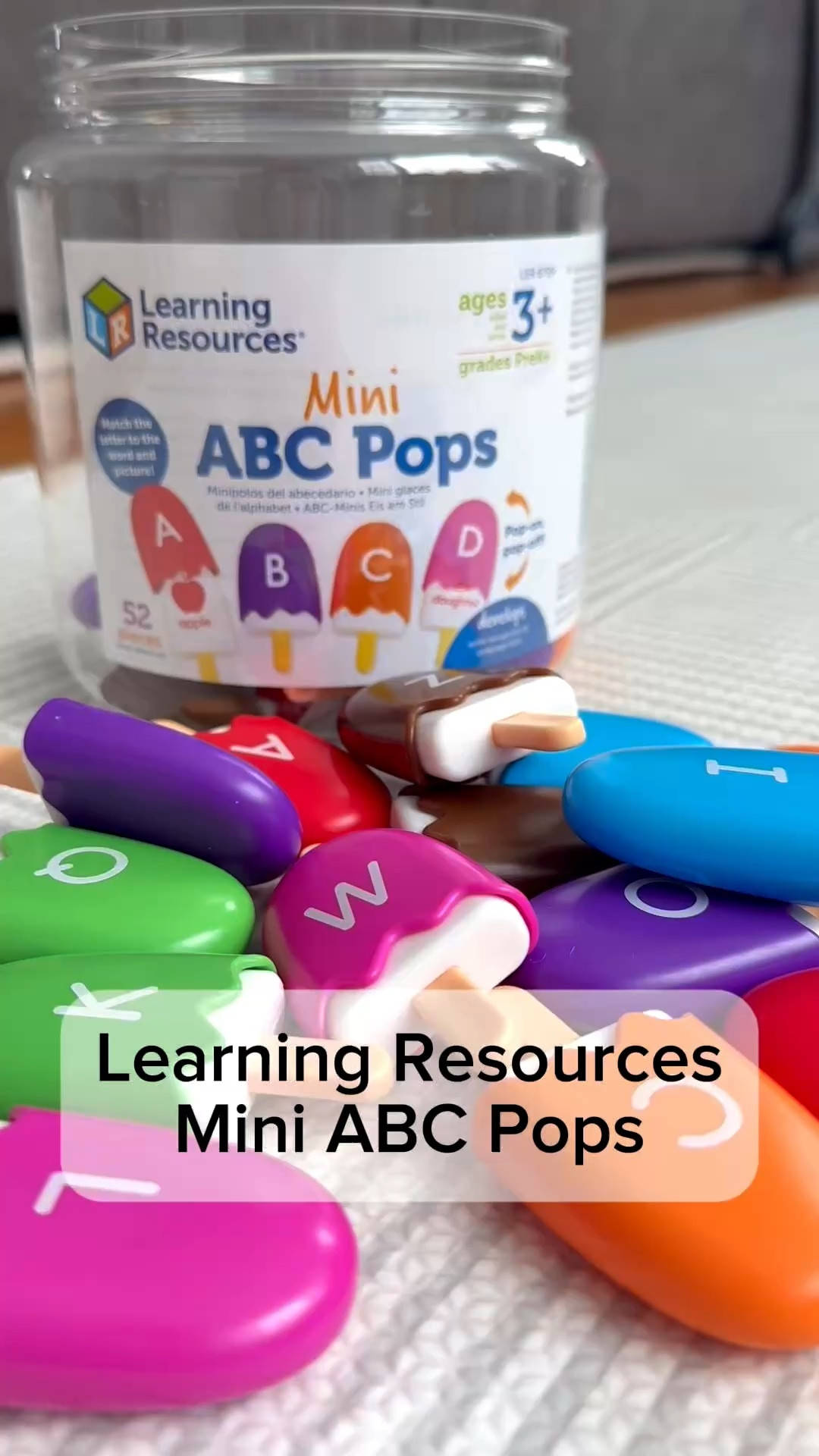 A great learning resources toy! Perfect for letter recognition and fine motor skills! 



#LTKmomlife #LTKBaby #LTKKids