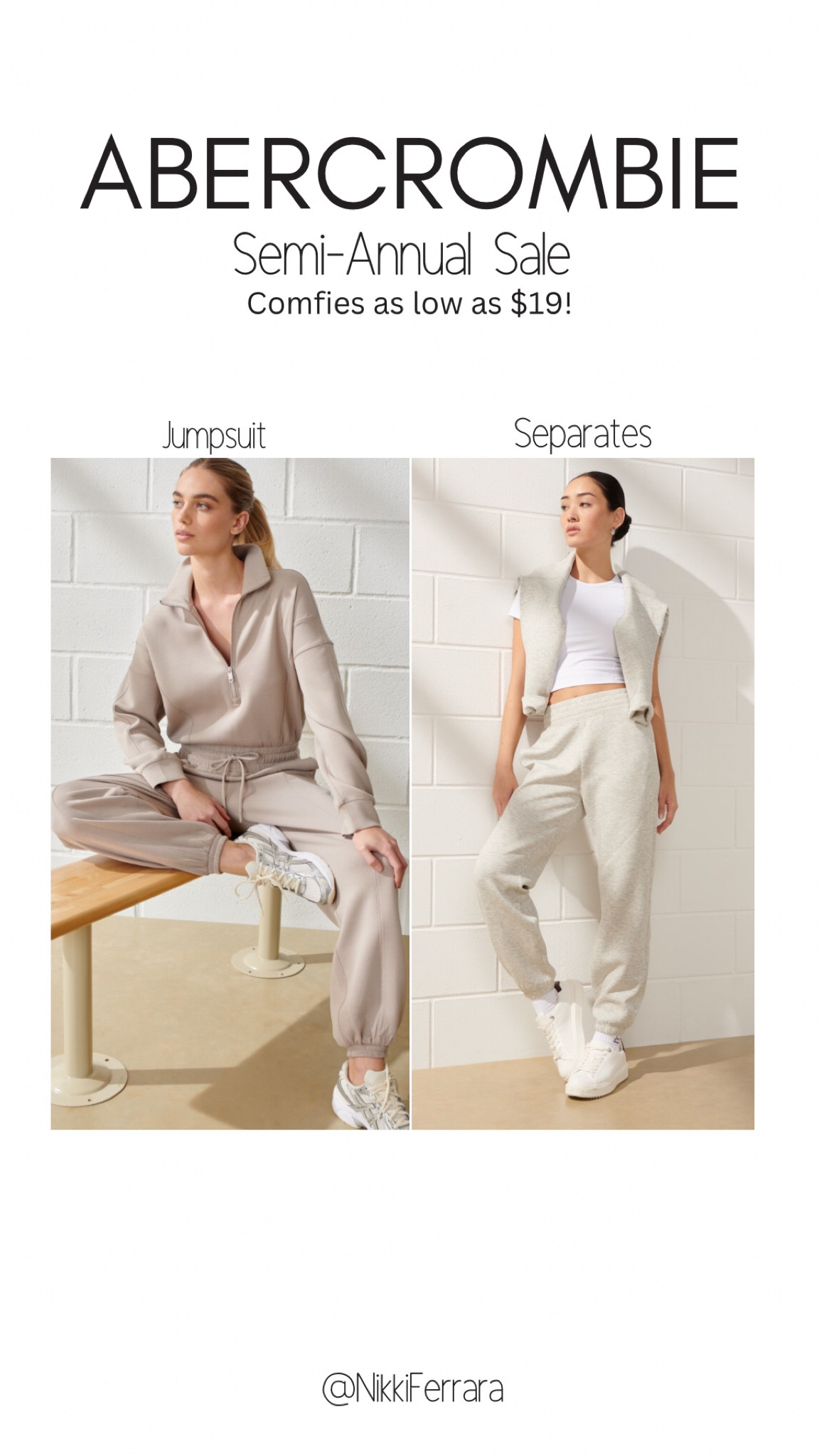 Abercrombie Semi Annual SALE! Major Sale as low as $19 ✨🤍on all comfies + jeans!

Abercrombie, sale, jeans, denim, 90s jeans, Abercrombie set, Ypb, Neoknit, cropped sweatshirt, joggers, loungewear, Athleisure, Abercrombie jeans, mom jeans, relaxed fit jeans, wide leg jeans, jean shorts, long jeans shorts, high waisted jeans, legging friendly top

#LTKSpringSale #LTKsalealert #LTKfitness