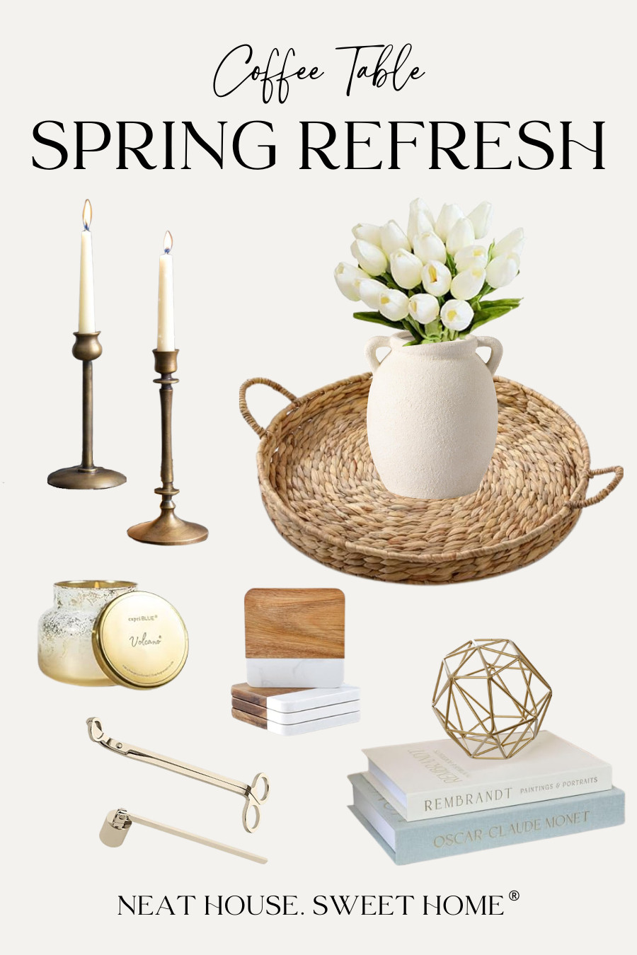 Refresh your coffee table this spring with these neutral, cozy, chic finds! 

 #LTKSpringSale #LTKHome