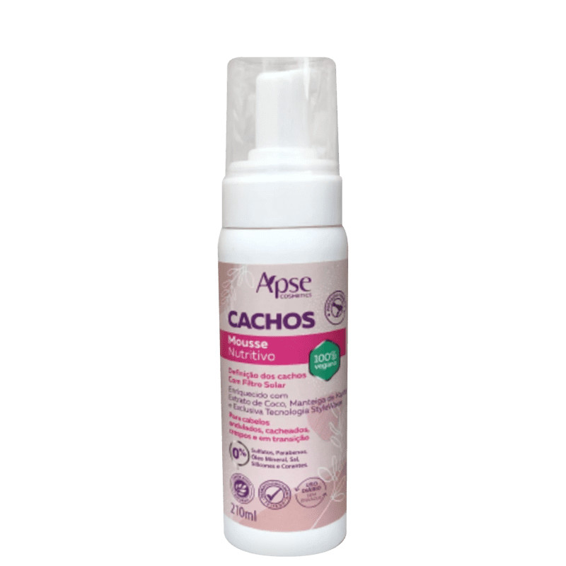 Apse Cosmetics Cachos
        
              - Mousse Nutritivo 210ml | Beleza Na Web (BR)