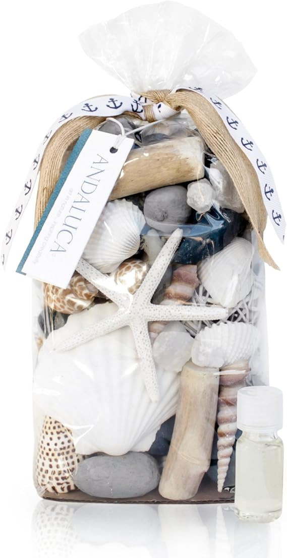 ANDALUCA Pacific Isles Scented Potpourri | Made in California Beach Home Décor | Large 20 oz Bag... | Amazon (US)