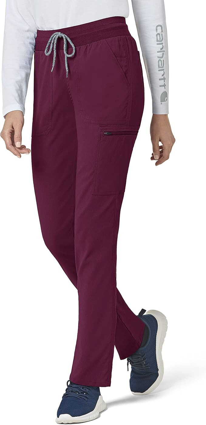Carhartt Scrubs C52237 Women's Rugged Flex® Modern Fit Slim Leg Pant | Amazon (US)