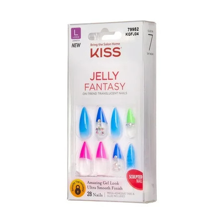 KISS Gel Fantasy Jelly Nails - Jelly Like | Walmart (US)