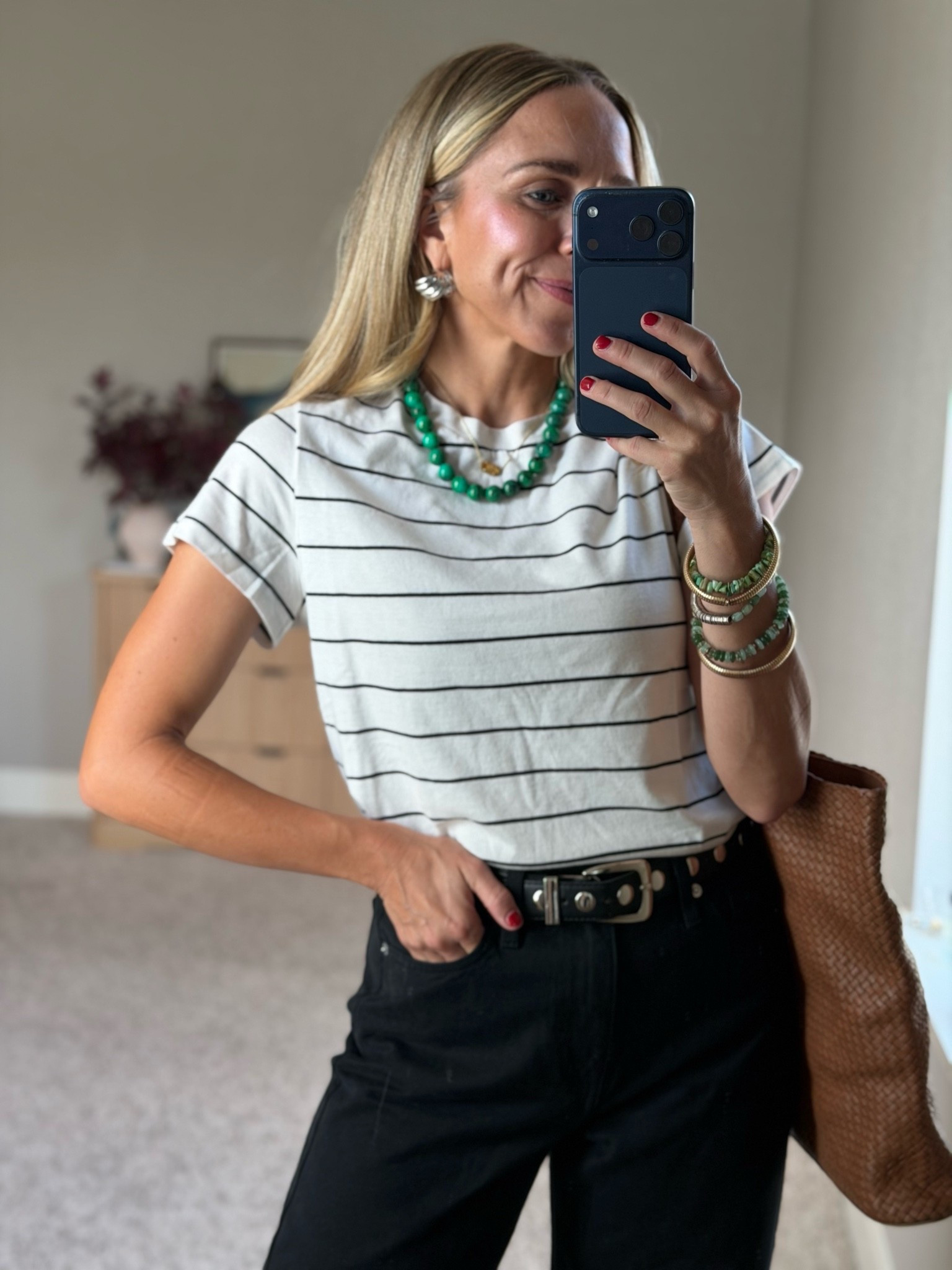 I love this basic but fun casual tee! 

I am a size small top and 2 or 26 bottoms.

#LTKgrwm #LTKmomlife #LTKootd