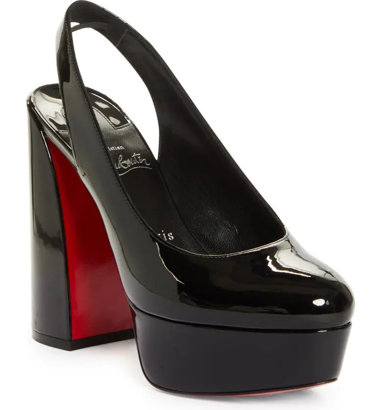 Christian Louboutin Movida Platform Slingback Pump | Nordstrom | Nordstrom