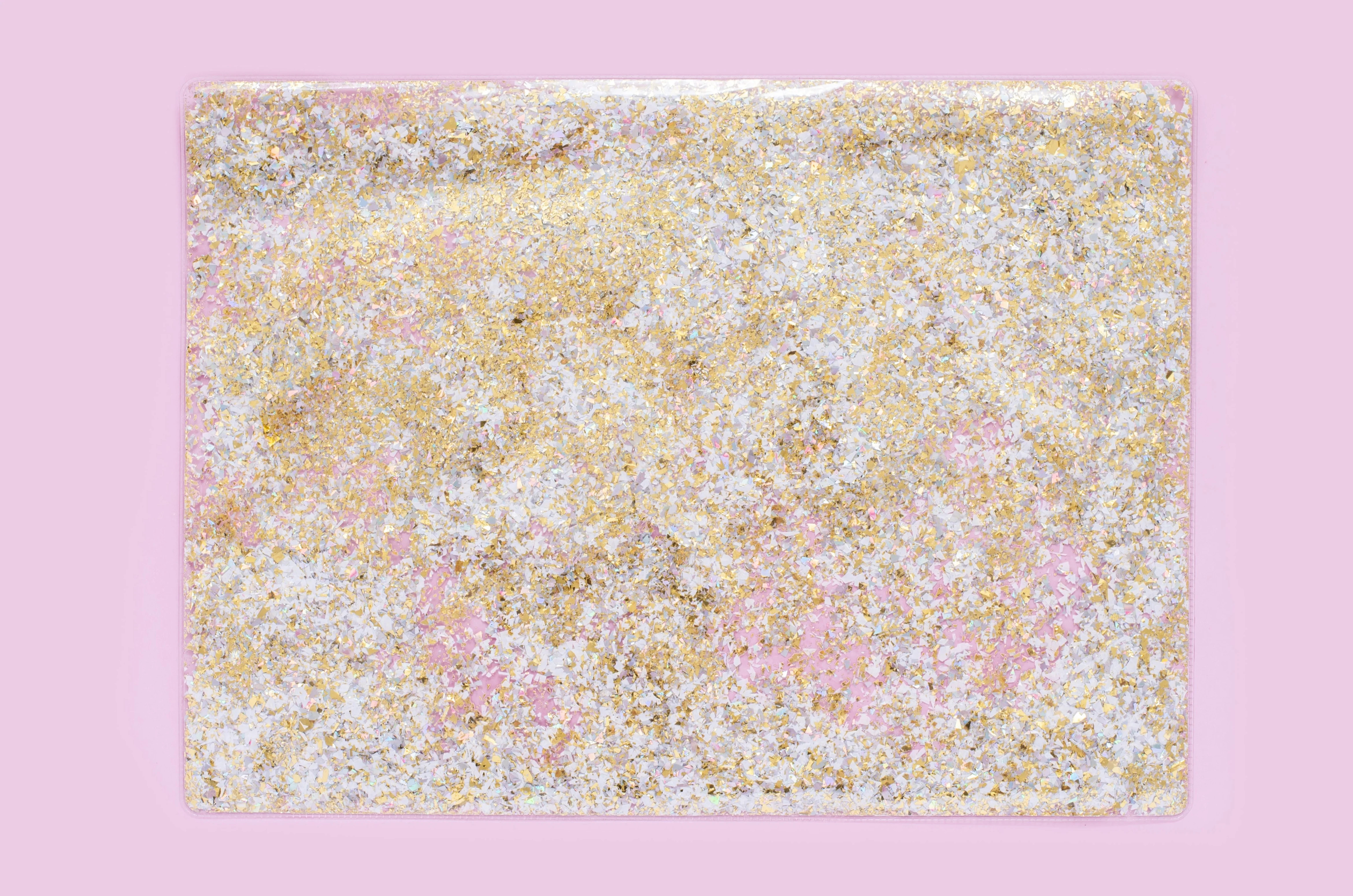 Pearl Confetti Placemat + Desk Mat | Taylor Elliott Designs