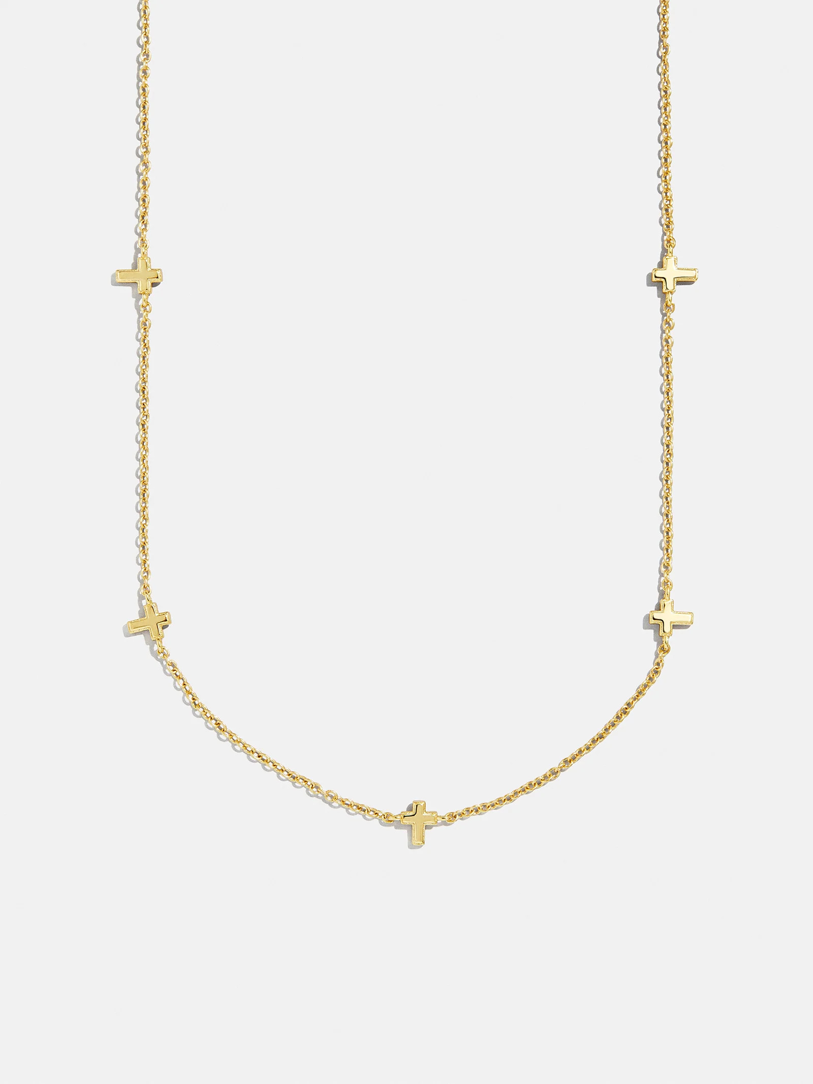 18K Gold Cross Necklace - Cross | BaubleBar