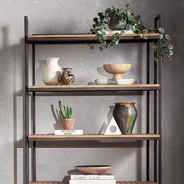 Cutout Shelves Bookshelf | West Elm (US)