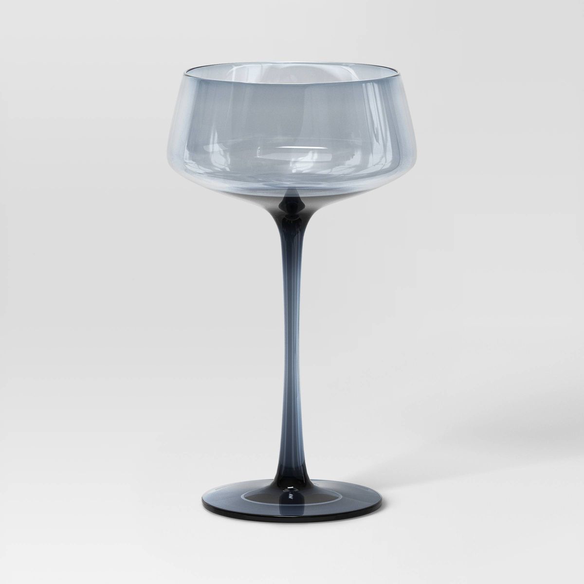 9.8oz Cocktail Coupe Glass Blue - Threshold™ | Target