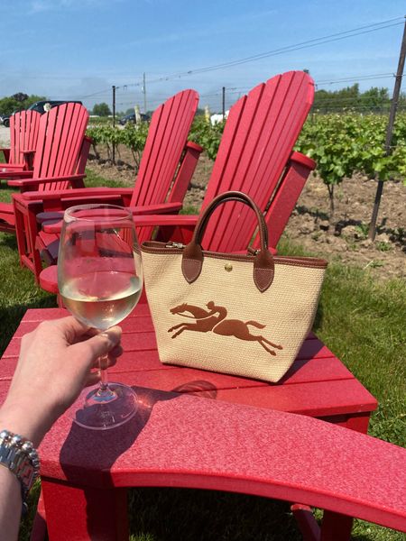 Cheers to a Sunday well spent in wine country with my fav #longchamp summer bag! 

#LTKSeasonal #LTKItBag