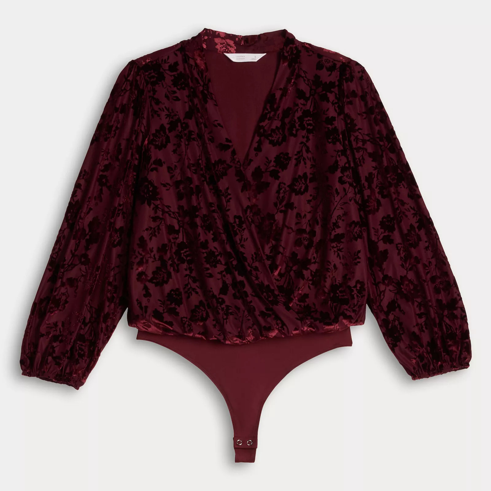 Women's LC Lauren Conrad Wrap Front Bodysuit | Kohl's