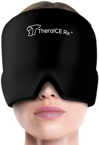TheraICE Rx Form Fitting Gel Ice Headache / Migraine Relief Hat, Cold Therapy Migraine Relief Cap... | Amazon (US)